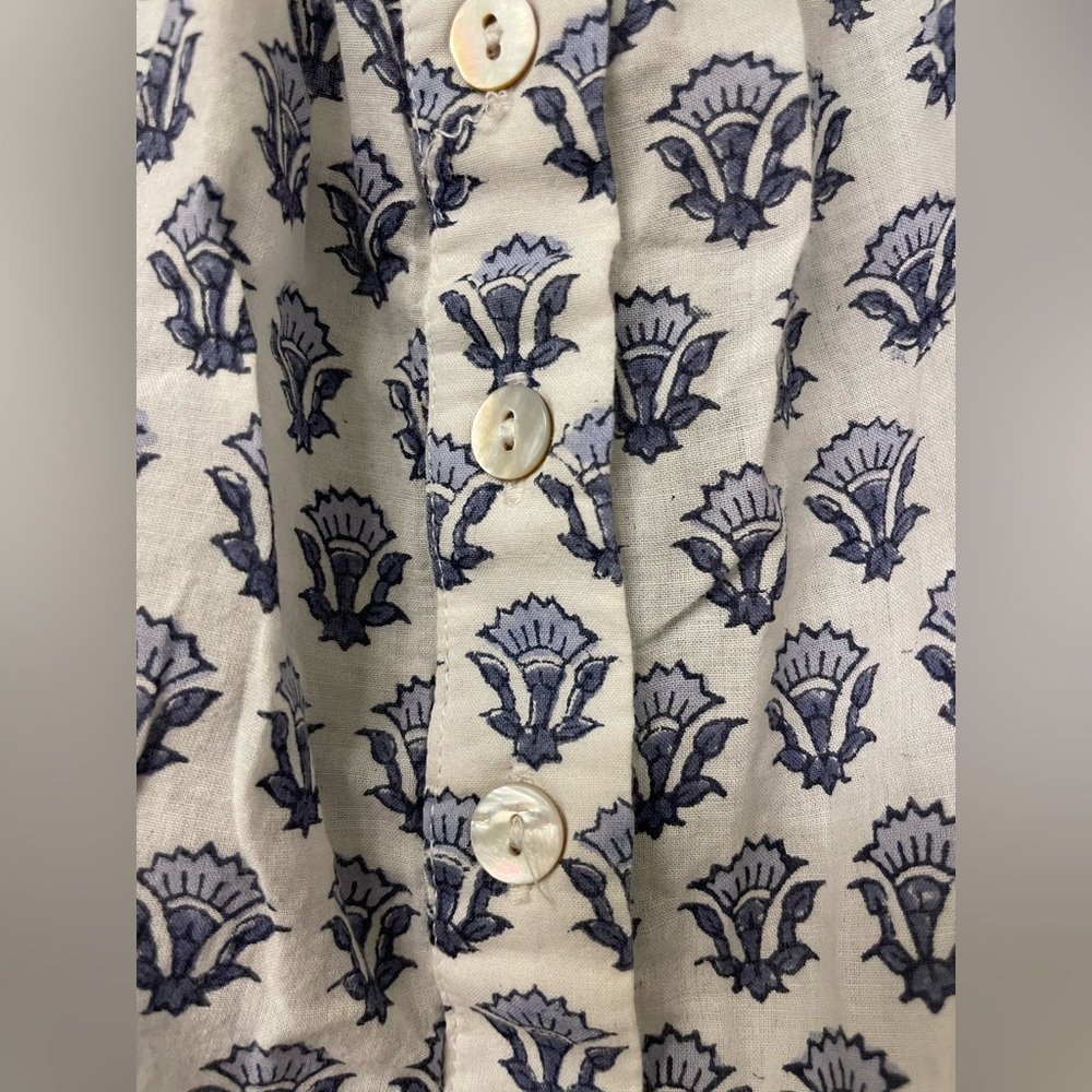 Cleobella Ruffled Cami Pajama Set in Hydrangea - Picture 4 of 15